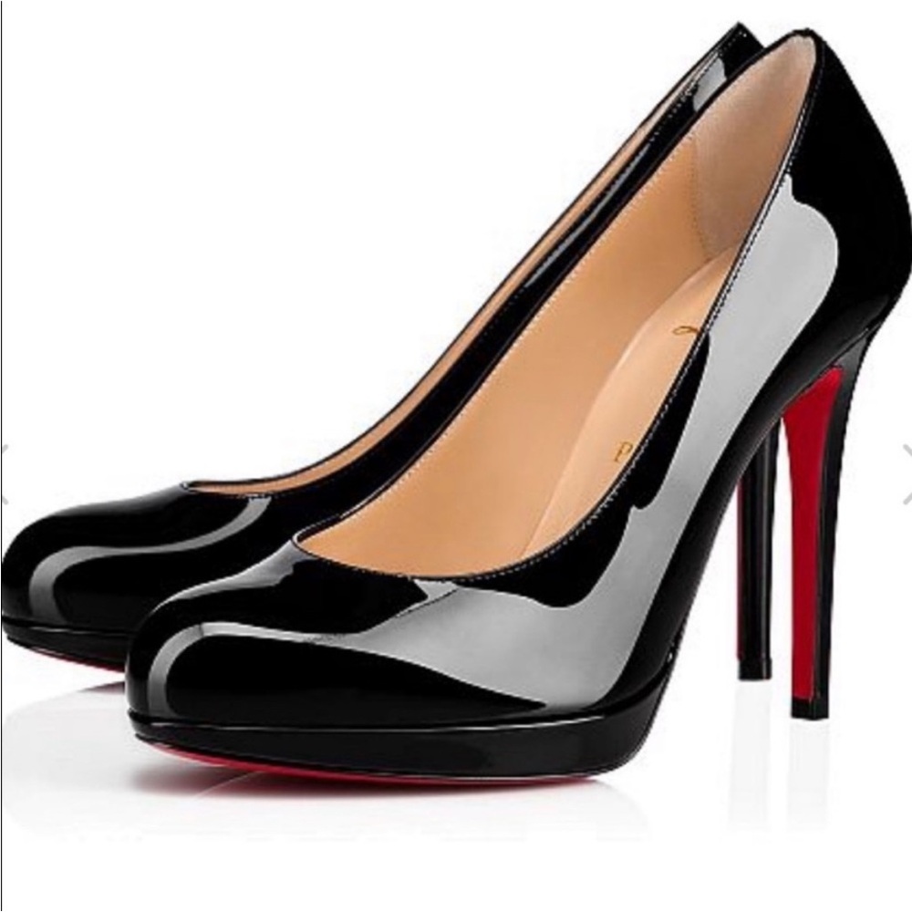 Christian Louboutin New Simple Patent Leather Pumps